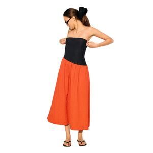 Ciao Lucia 'Tadeo' Black Cotton Dress Size S